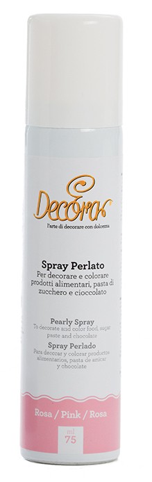 DECORA SPRAY PERLATO ROSA ORO