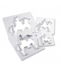 STAMPO CAVALLO SAN MARTINO IN PLASTICA 320X340 MM