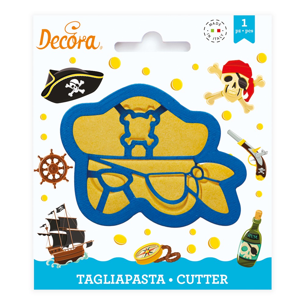 TAGLIAPASTA MASCHERA PIRATA - Dolcidecorishop