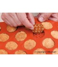 STAMPO SILICONE MINI WAFFEL ROTONDO